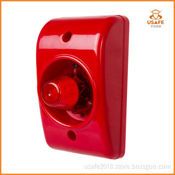 DC12-30V Wired Emergency and Fire Alarm Strobe Siren